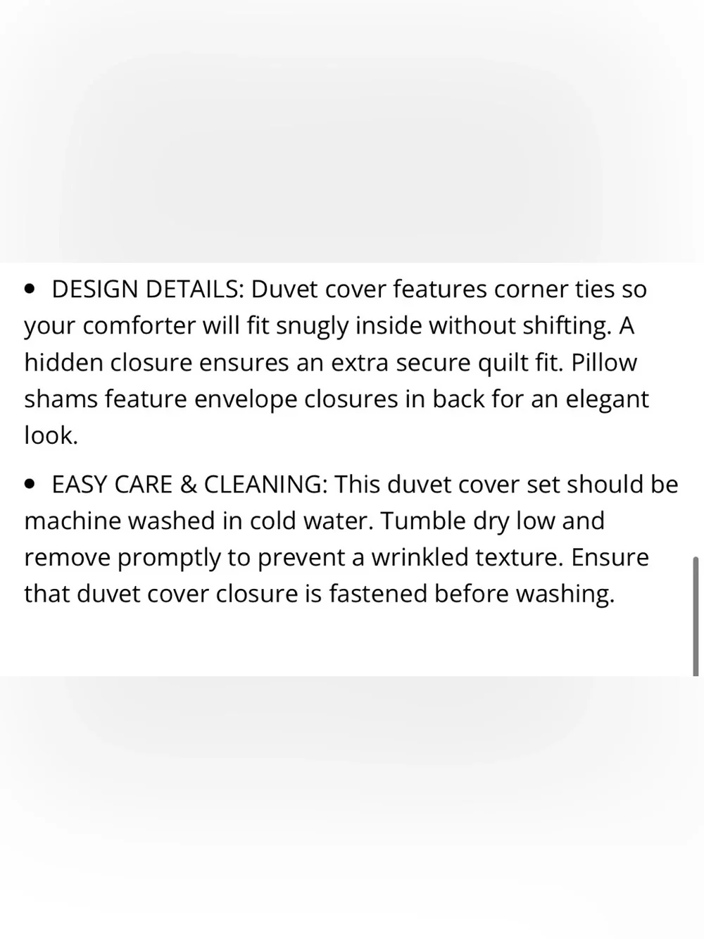 FULL Duvet Set PREMIUM MICROFIBER  - DARK BLUE